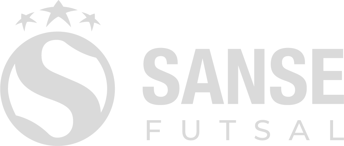 logo horizontal futsal sanse gris